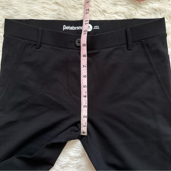 Betabrand Pants Boot-Cut Classic Dress Pant Yoga Pants Black Short Petite M - Picture 11 of 12